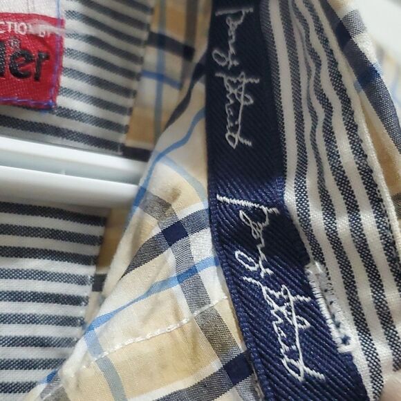 Wrangler, George Strait Cowboy Cut Collection Plaid Shirt, Size Medium - Picture 4 of 6